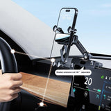 Fjäderbelastad Mobilhållare för Skärm - Tesla Model 3 / Model Y (2020-22) - Svart