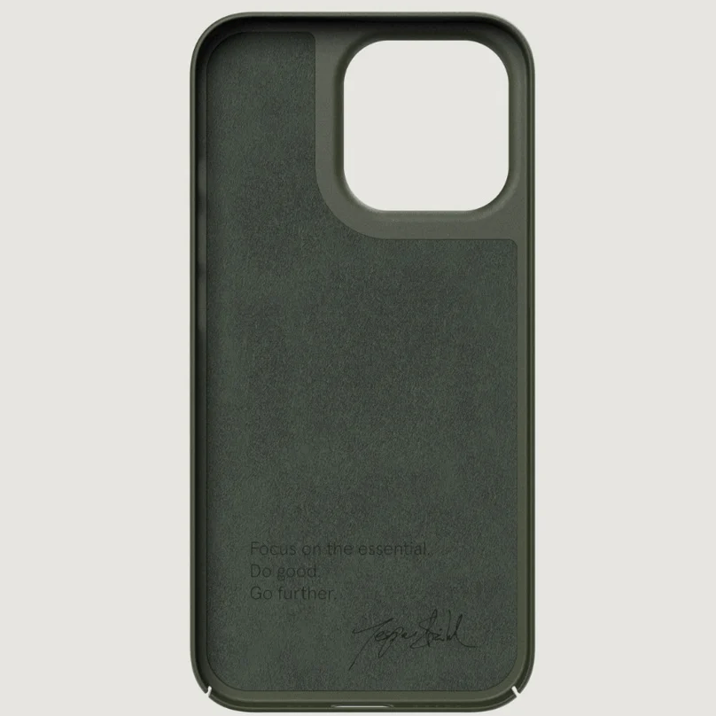 iPhone 13 Pro Nudient Thin Case V3 Skal - Pine Green