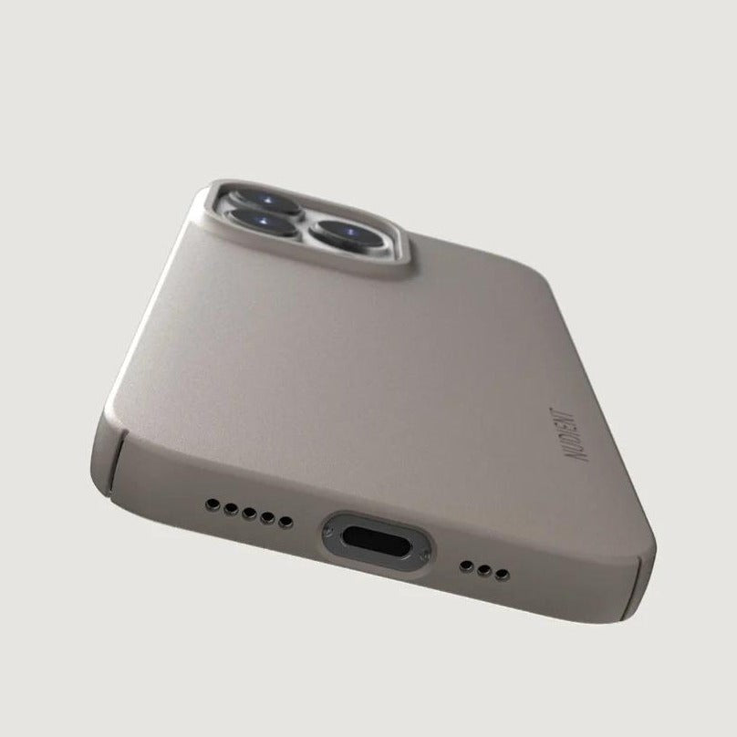 iPhone 13 Pro Nudient Thin Case V3 Skal - Clay Beige