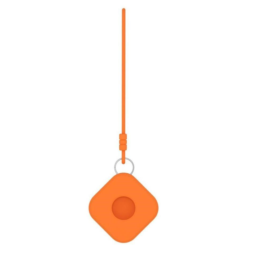 AirTag Drop-Proof Silicone Case m. Rem - orange