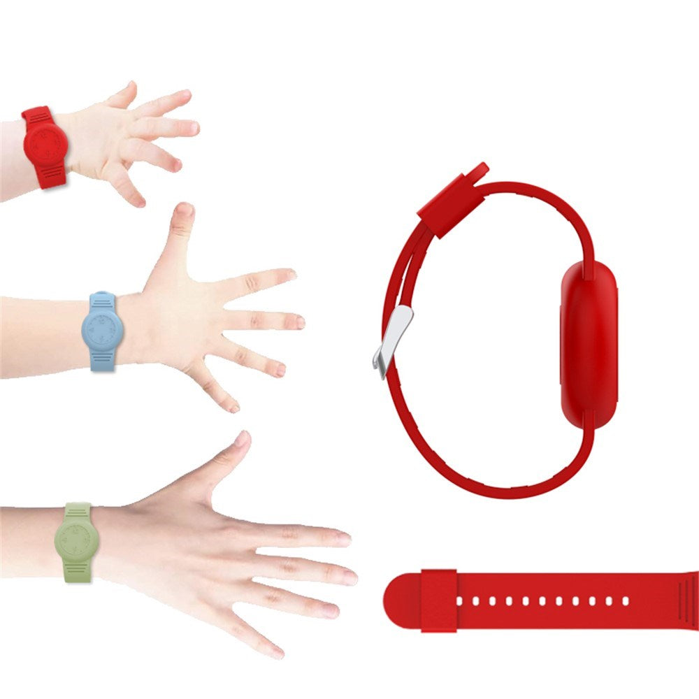 Apple AirTag Silikonarmband – Mörkblå