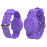 Apple AirTag 1. & 2. Gen. Silikonarmband – Lila