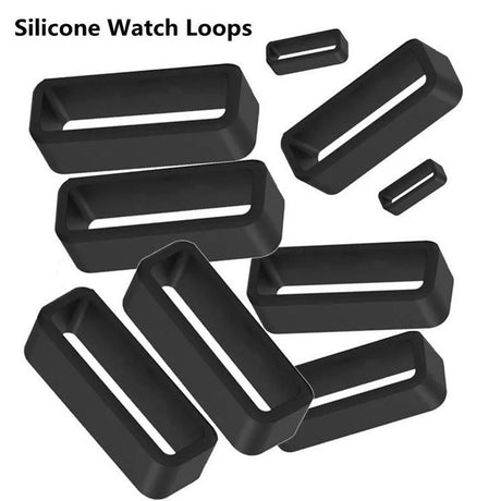 Universal Remhållare för Smartwatch Armband (18mm) - Svart
