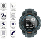 Garmin Instinct 3 Solar (45mm) Härdat Skyddsglas - 3 st - Genomskinlig