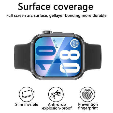 Huawei Watch Fit 4 Skyddsfilm - 3 st - Genomskinlig