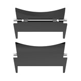 Samsung Galaxy Watch 6 (44 / 40mm) / 5 (44 / 40mm) / 5 Pro (45mm) Adapter för Klockarmband - Svart