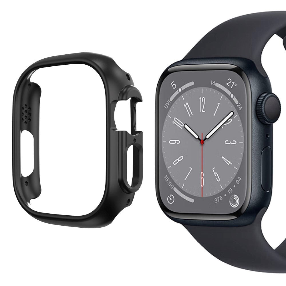 Apple Watch 7/8/9 (41mm) Skal Hårdplast - Svart