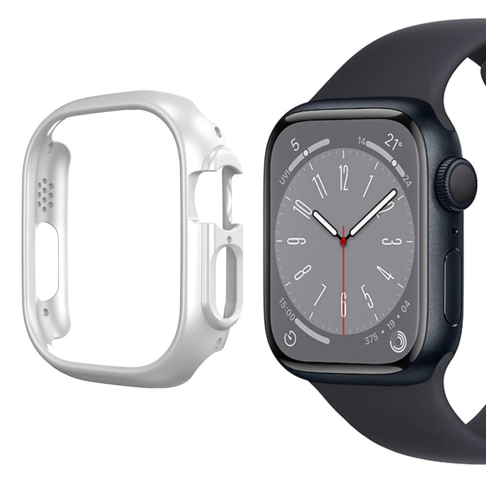 Apple Watch 7/8/9 (41mm) Skal Hårdplast - Silver