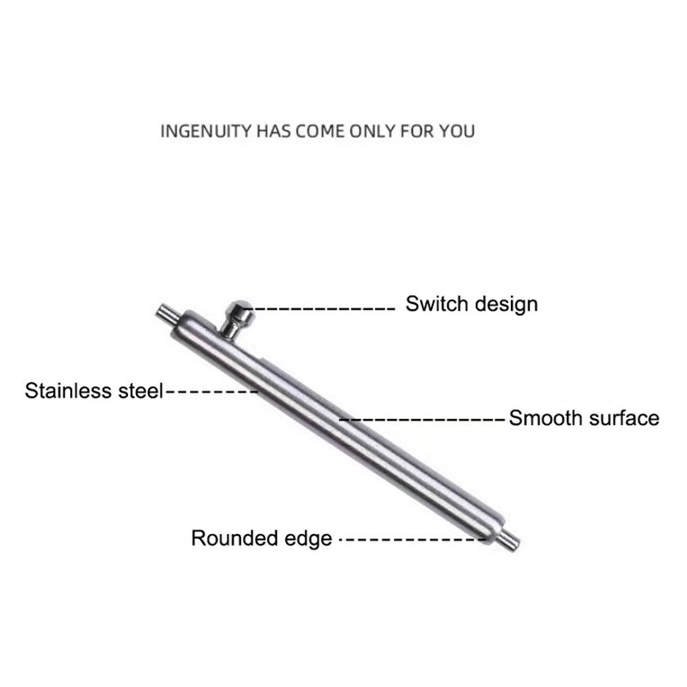 14mm Quick Release Stift i Metall för Smartklocka - 2 st.