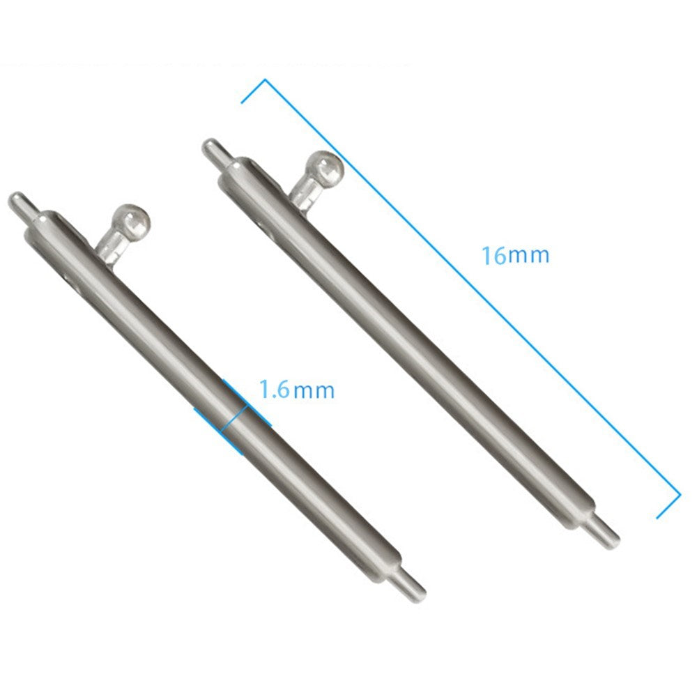 16mm Quick Release Stift i Metall för Smartklocka - 2 st.