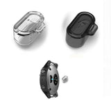 Silikon Dammskyddspropp för Garmin Forerunner 955 / 255 / 255S - Genomskinlig