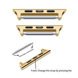 Apple Watch (38/40/SE/41/42mm) Armbandsadapter 20mm - Gold