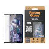 HMD Fusion - PanzerGlass Ultra-Wide Fit Skärmskyddsglas - Transparent/Svart Kant