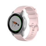 Smartwatch -silikonrem (18mm) rutig - rosa