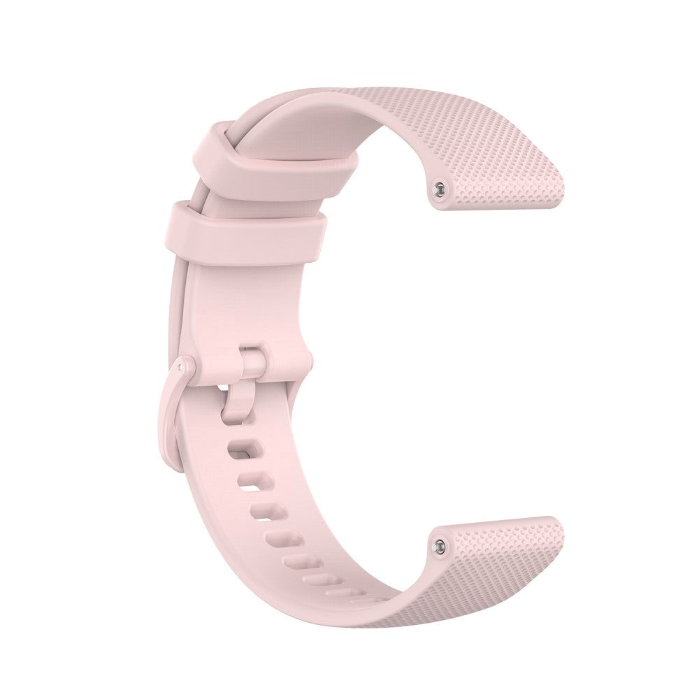 Smartwatch -silikonrem (18mm) rutig - rosa