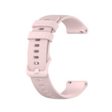 Smartwatch -silikonrem (18mm) rutig - rosa