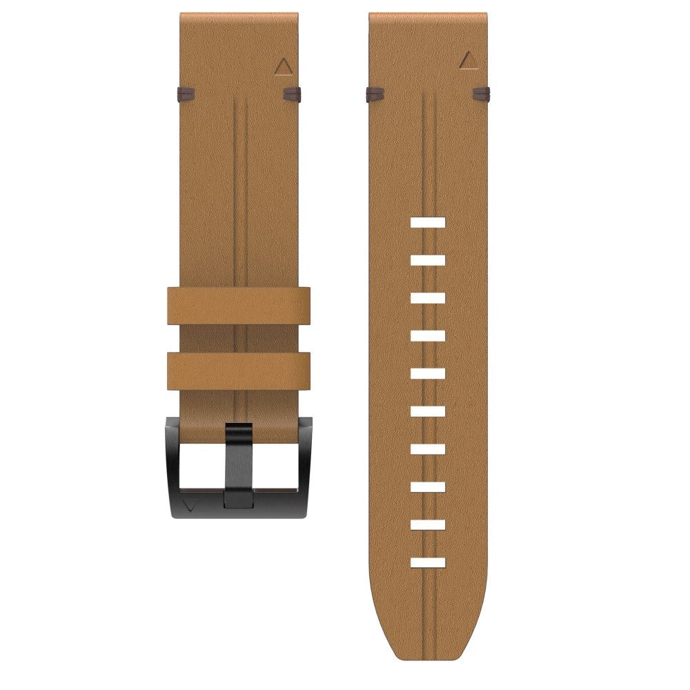 Universal Garmin Leather 26mm  QuickFitStrap - Brown