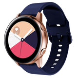 Smartwatch Silicone Strap (20mm) - Mörkblå