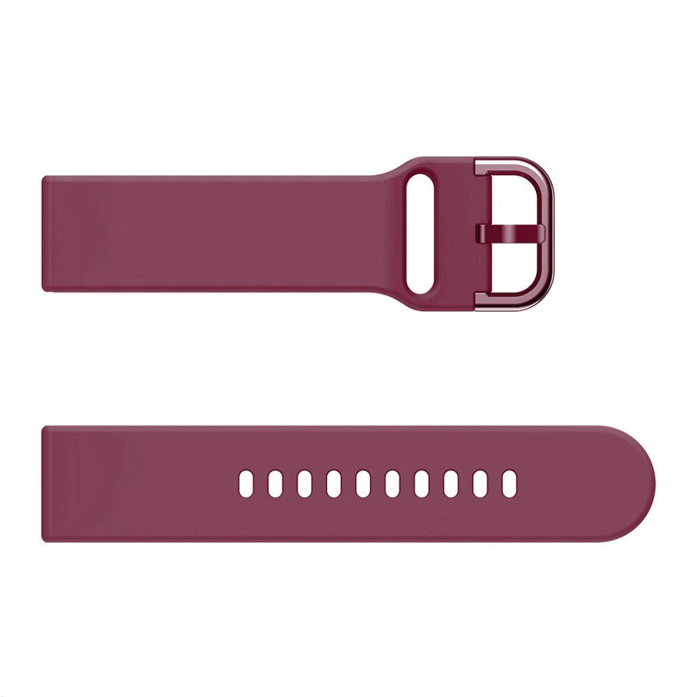 Smartwatch Silicone Strap (20mm) - Bordeaux