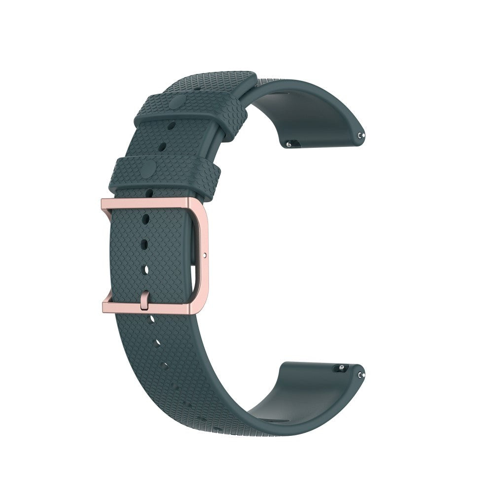 Smartwatch Silicone Strap (20mm) rutig - grön