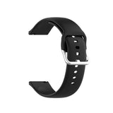 Smartwatch Buckle Silicone Strap (22mm) m. Spänne - Svart