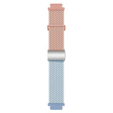 Universal 18mm EIDERWOOD Vävd Klockrem - Rosa / Blå