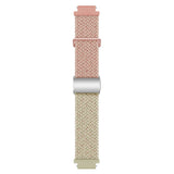 Universal 18mm EIDERWOOD Vävd Klockrem - Konfetti Rosa / Beige