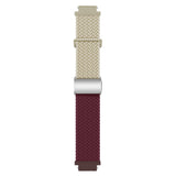 Universal 18mm EIDERWOOD Vävd Klockrem - Beige / Röd