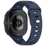 EIDERWOOD Samsung Galaxy Watch Ultra (47mm) Silikonarmband med Spänne - Mörkblå