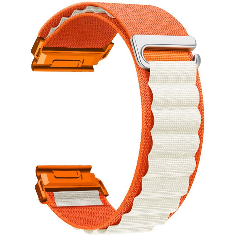 Universal Garmin 26mm Nylon Rem - Orange / Beige