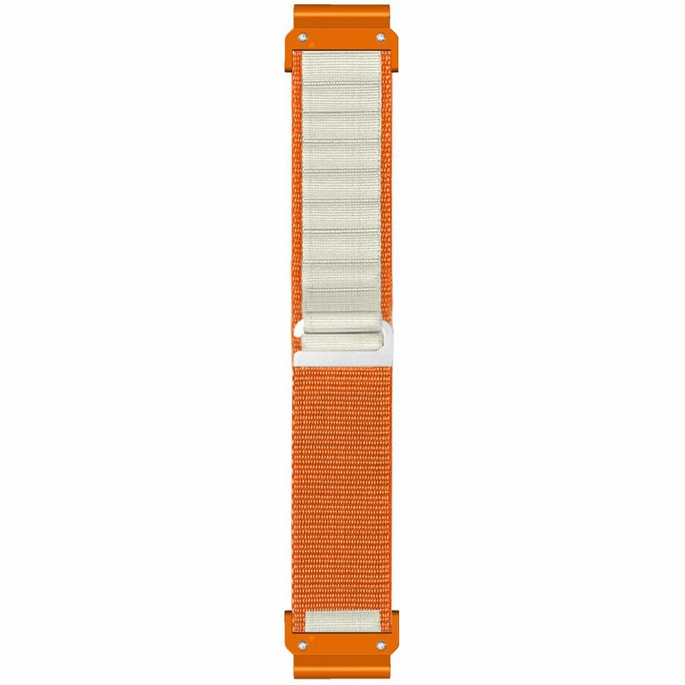 Universal Garmin 26mm Nylon Rem - Orange / Beige
