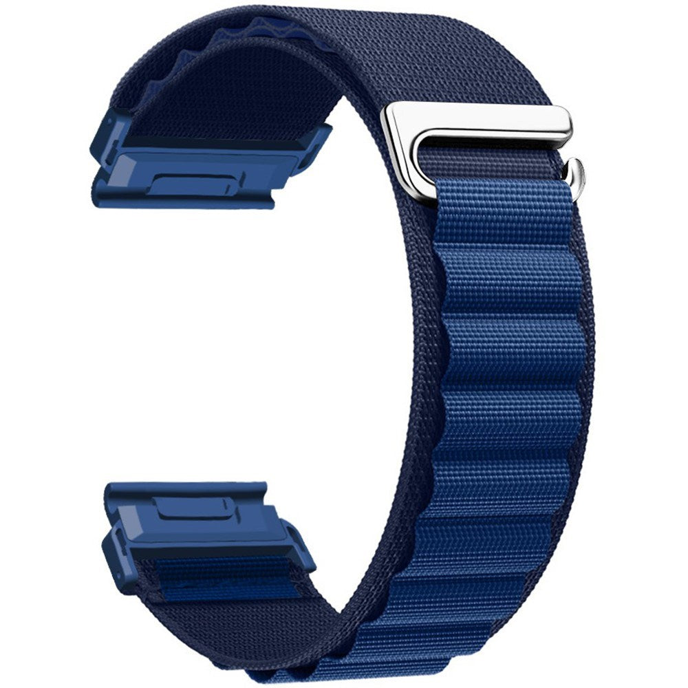 Universal Garmin 26mm Quick Release EIDERWOOD Nylon Rem - Blå