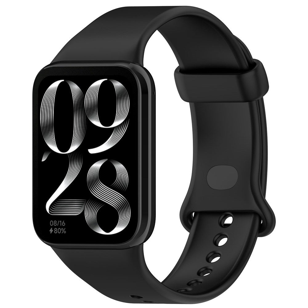 Xiaomi Smart Band 10 Pro / 9 Pro / 8 Pro Silikonarmband - Svart