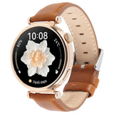 Garmin Lily 2 Active / Lily 2 EIDERWOOD Rem i Äkta Läder - Brun