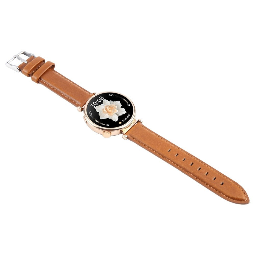 Garmin Lily 2 Active / Lily 2 EIDERWOOD Rem i Äkta Läder - Brun