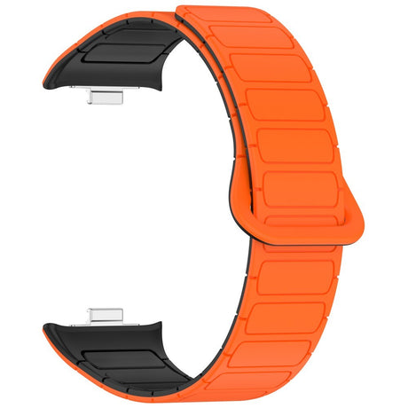 Xiaomi Redmi Watch 5 EIDERWOOD Tvåfärgad Silikonrem - Orange / Svart