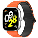 Xiaomi Redmi Watch 5 EIDERWOOD Tvåfärgad Silikonrem - Orange / Svart