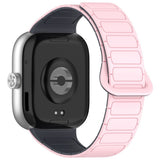 Xiaomi Redmi Watch 5 EIDERWOOD Tvåfärgad Silikonrem - Rosa / Mörkgrå