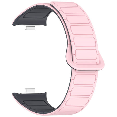 Xiaomi Redmi Watch 5 EIDERWOOD Tvåfärgad Silikonrem - Rosa / Mörkgrå