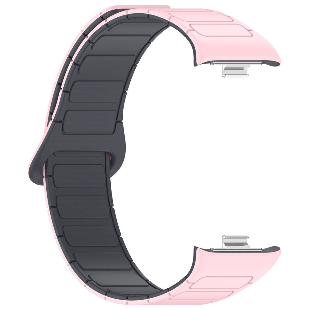 Xiaomi Redmi Watch 5 EIDERWOOD Tvåfärgad Silikonrem - Rosa / Mörkgrå