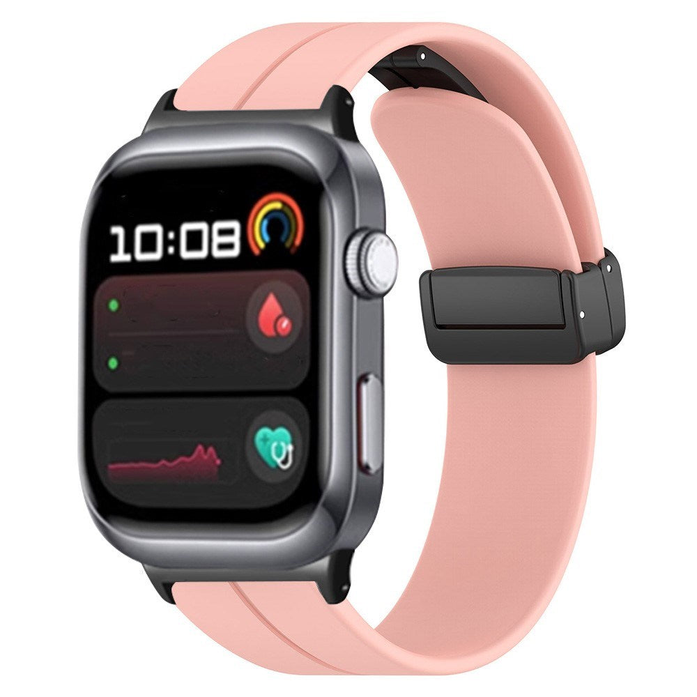 Huawei Watch D2 (48mm) EIDERWOOD Magnetisk Silikon Rem – Rosa