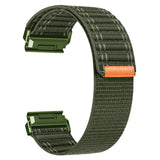 Universal Garmin 22mm QuickFit EIDERWOOD Nylon Loop Klockarmband - Grön