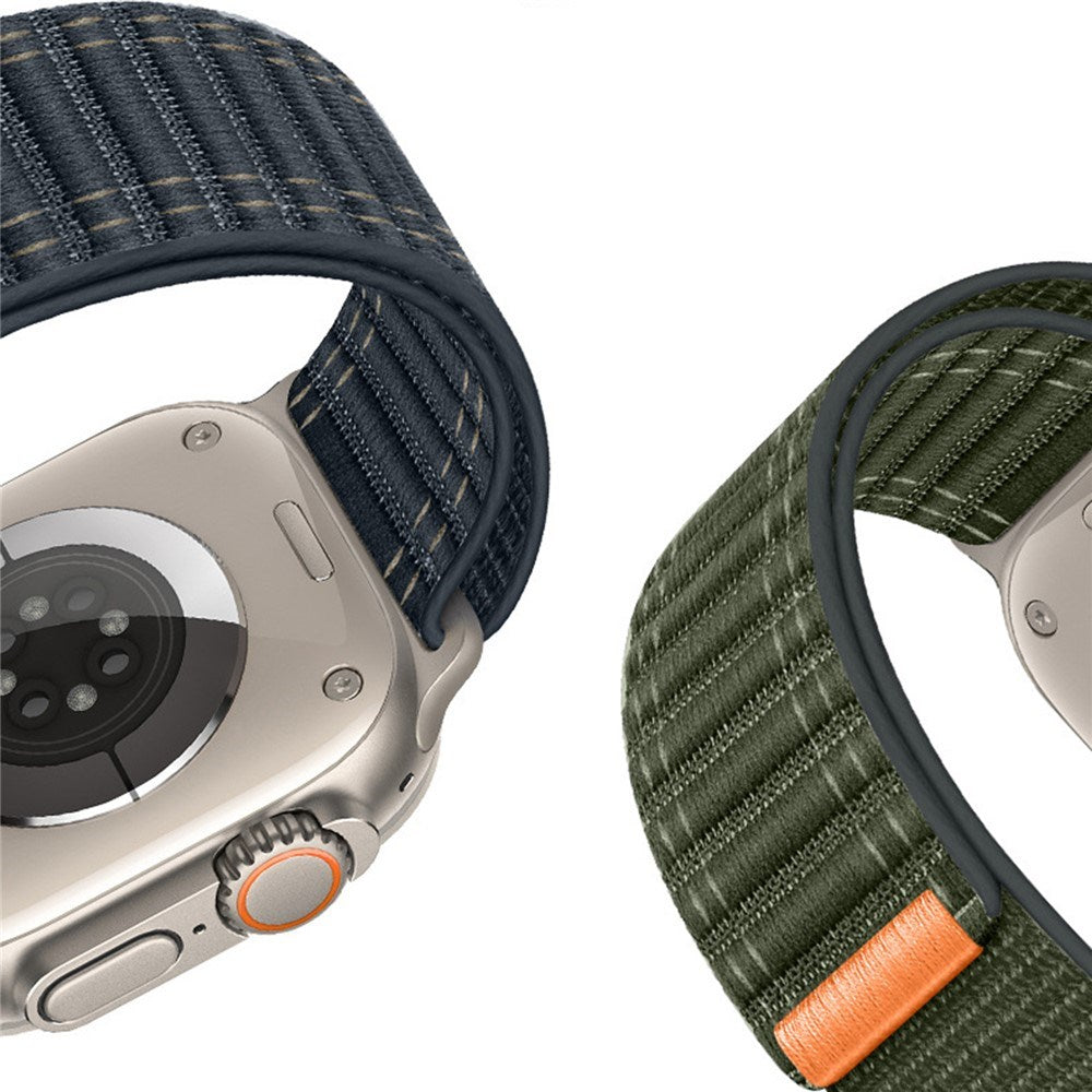 Universal Garmin 22mm QuickFit EIDERWOOD Nylon Loop Klockarmband - Grön