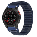 Universal Garmin 22mm QuickFit EIDERWOOD Nylon Loop Klockarmband - Blå