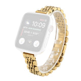 Apple Watch (38/40/SE/41/42mm) Rem Rostfritt Stål - Guld