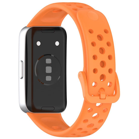 Huawei Band 10 / 9 / 8 EIDERWOOD Silikon Rem – Orange