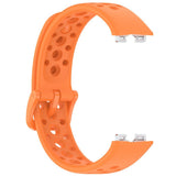 Huawei Band 10 / 9 / 8 EIDERWOOD Silikon Rem – Orange