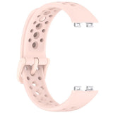 Huawei Band 10 / 9 / 8 EIDERWOOD Silikon Rem – Rosa