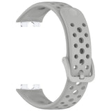 Huawei Band 10 / 9 / 8 EIDERWOOD Silikon Rem – Grå