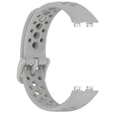 Huawei Band 10 / 9 / 8 EIDERWOOD Silikon Rem – Grå